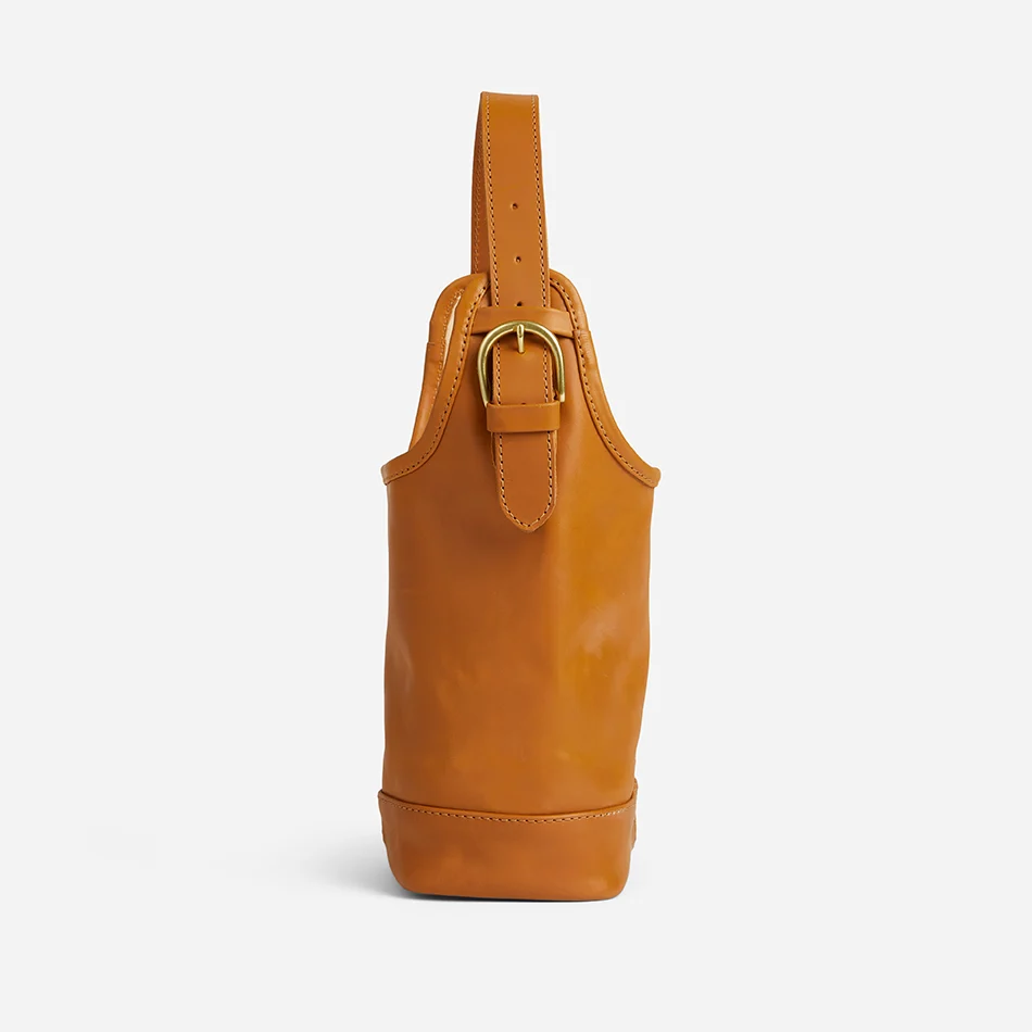 Everyday Open Leather Market Tote - Image 4